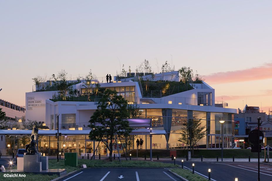 太田市美術館・図書館外観