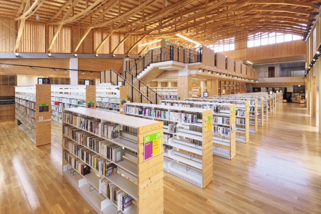 茂木町まちなか文化交流館ふみの森もてぎ,図書情報館,ライブラ書架LMA