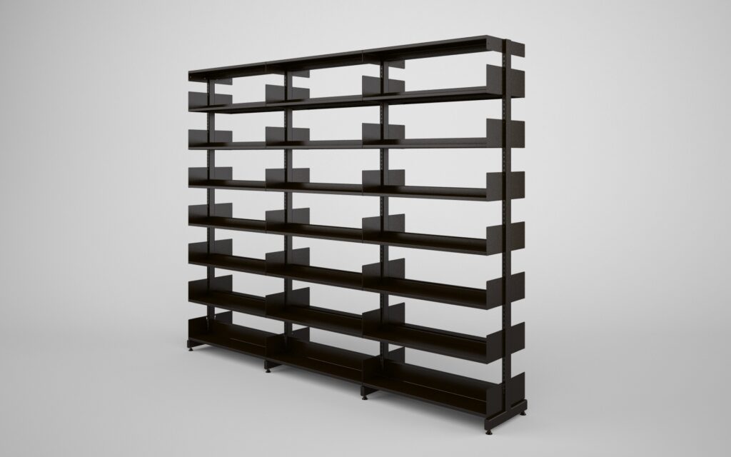 開架書架LBA(ブラック)